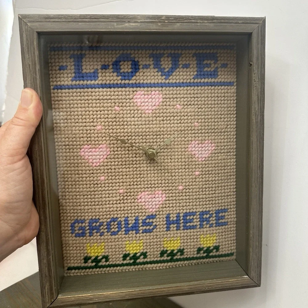 Handmade clock cute